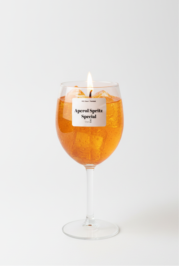 Aperol Spritz Duftkerze