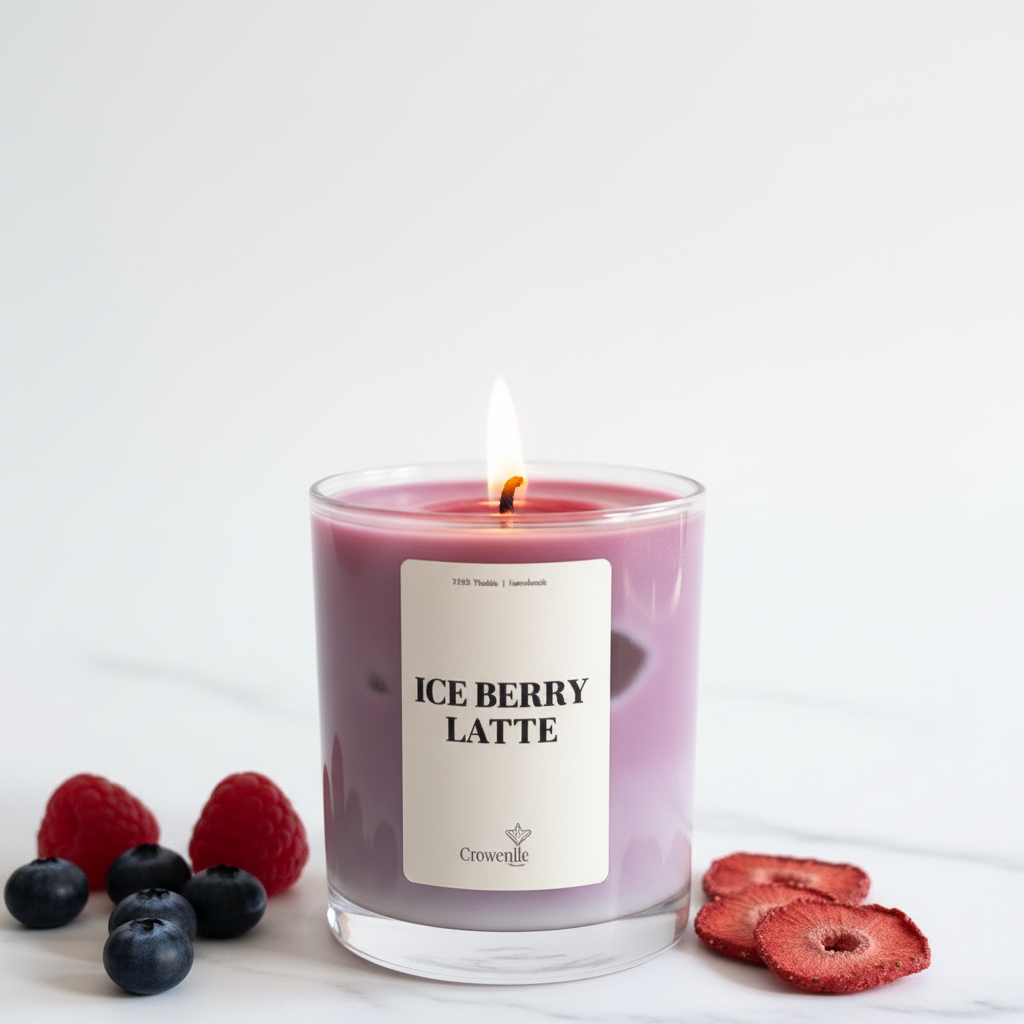 Ice Berry Latte - sehr nah brennend
