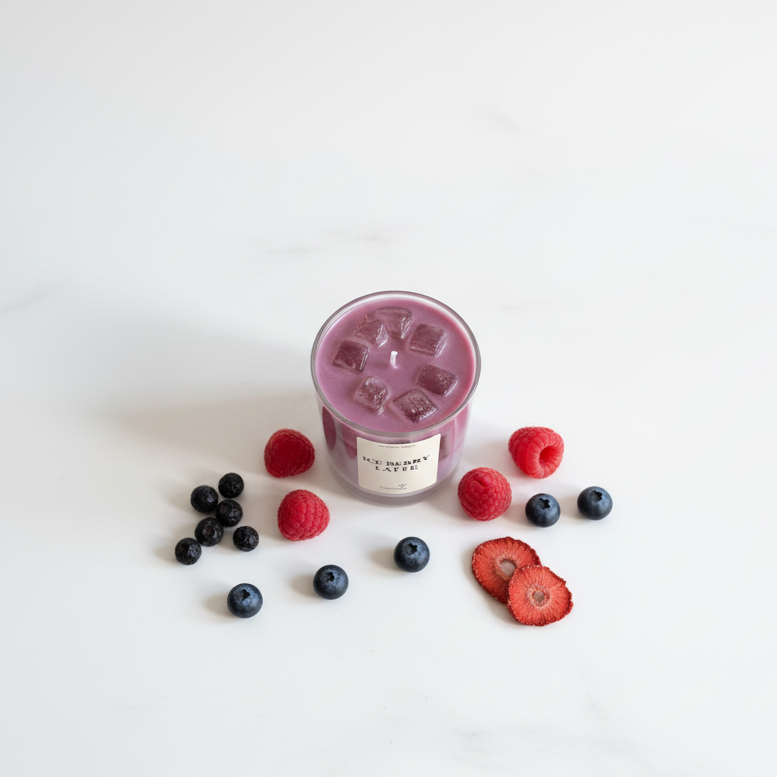 Ice Berry Latte - von oben