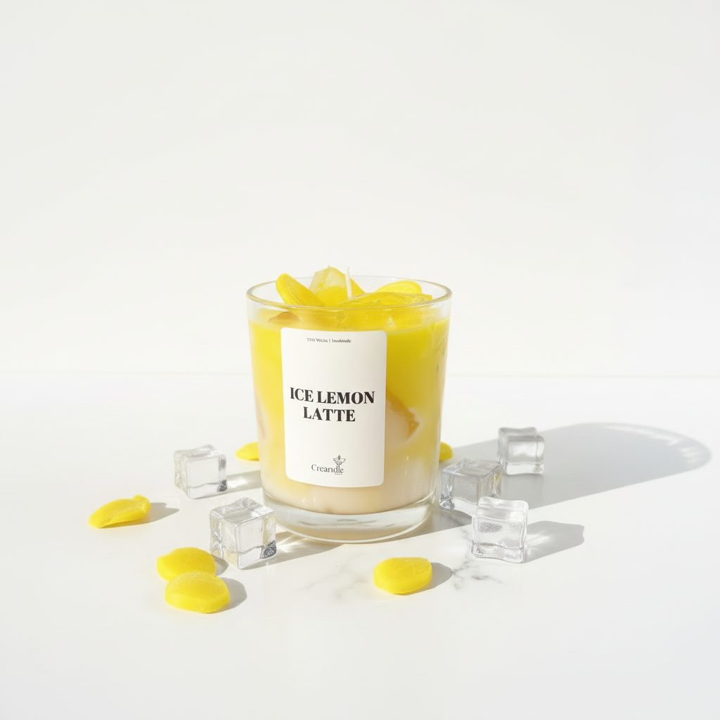 Ice Lemon Latte Duftkerze