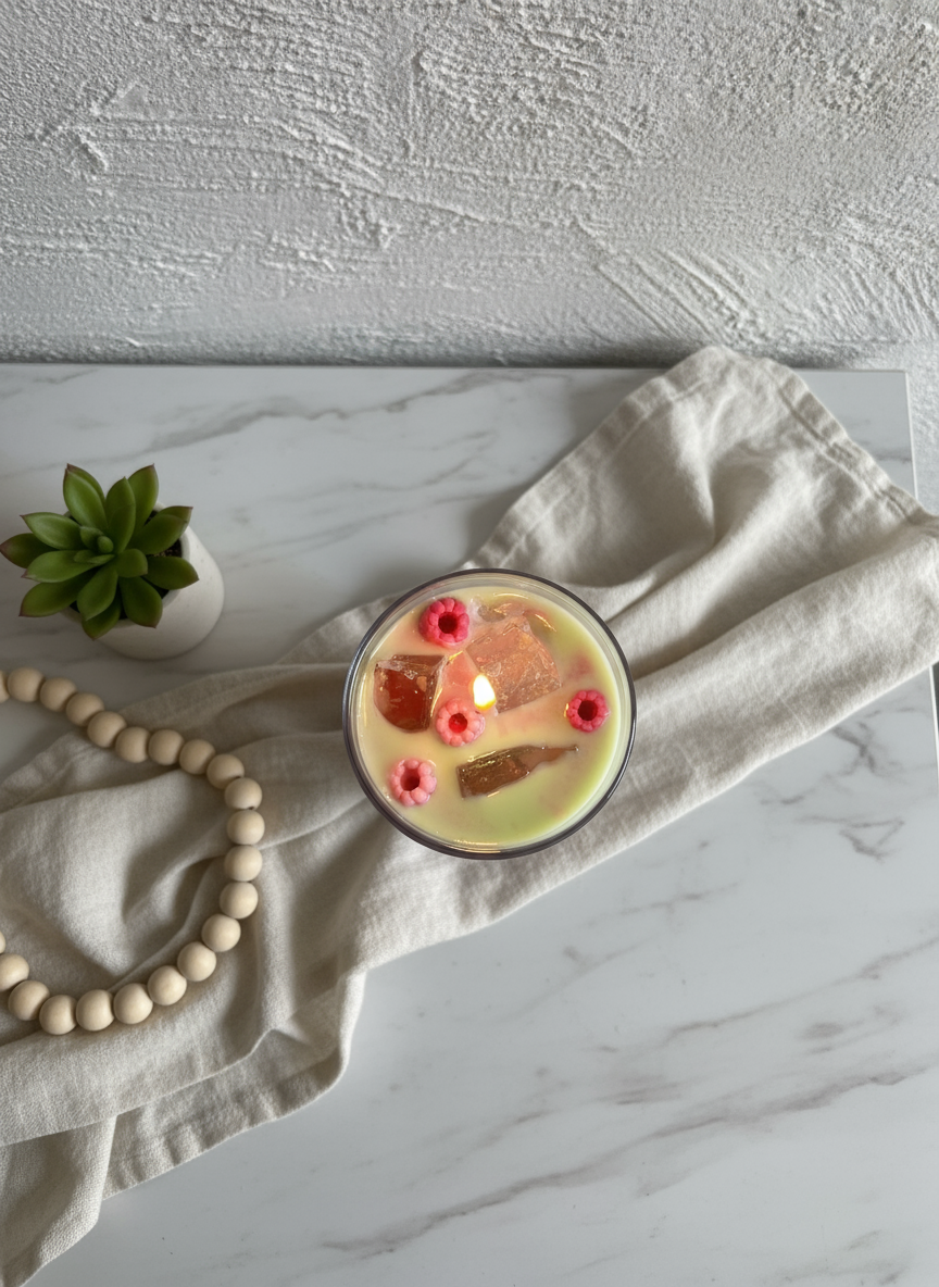 Ice Raspberry Latte - Brennend minimalistisch