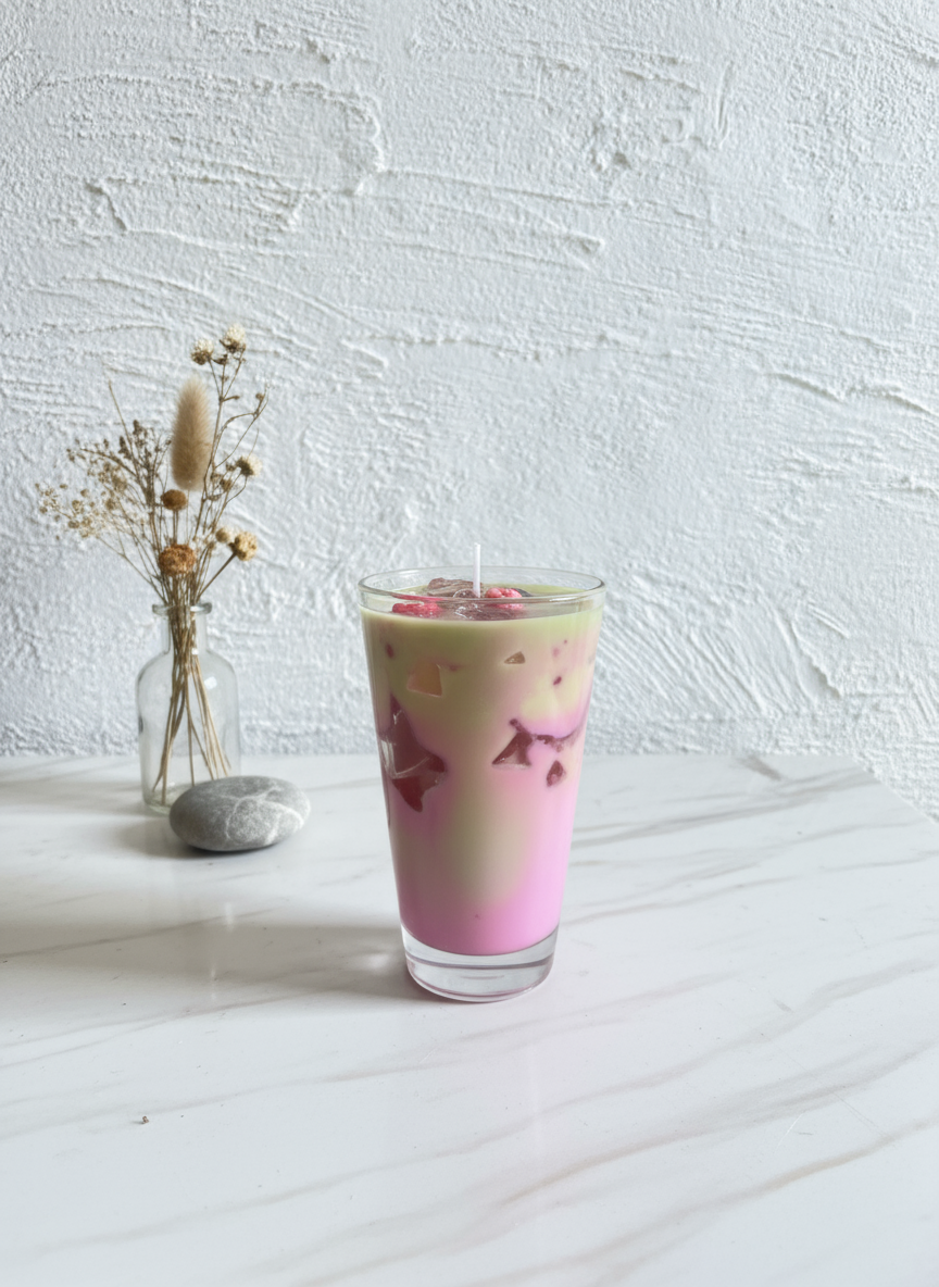 Ice Raspberry Latte - Seitenprofil